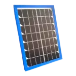 5W, 6V Saurally Solar Panel MONO With 10ft DC Jack Cable - Image 3